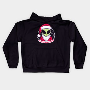 All I Want For Christmas Is Disclosure UAP HNI Kids Hoodie